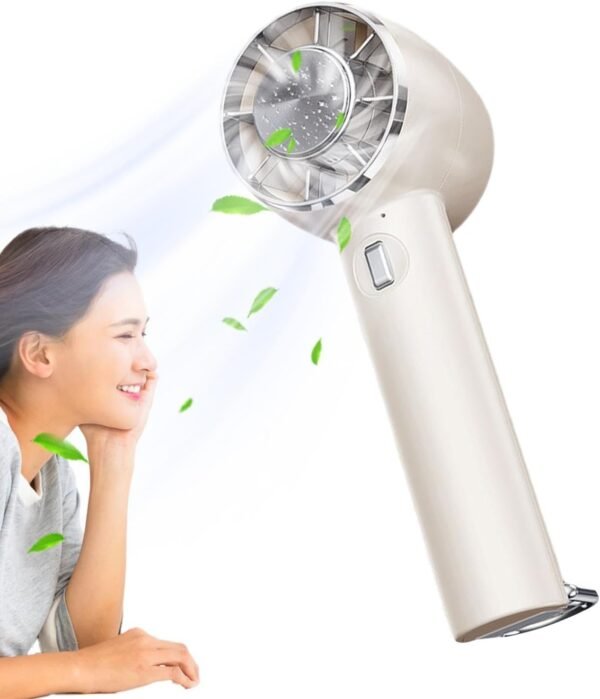 Ventilatore portatile - Ventilatore ricaricabile USB, ventilatore personale portatile | ventilatore portatile con batteria ricaricabile con tecnologia di raffreddamento attivo, ventilatore - Image 8