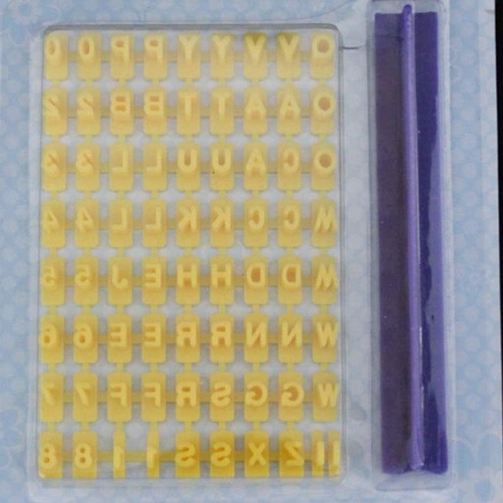 Stampi per biscotti in plastica a forma di numero e lettere, per bambini, gadget da forno - Image 8