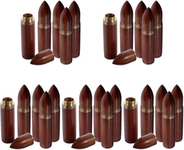 MUCKLILY 5 Set Scatola di Stuzzicadenti in Legno Gadget Tecnologia Cavo Distributore Macchina Dentifricio Banca Auto Elettronica Prodotti Accessori Porta Stuzzicadenti di Legno 5 Pezzi * 5