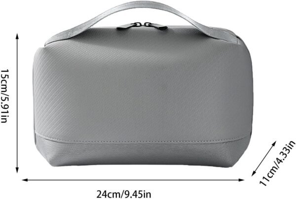Organizzatori di cavi da viaggio, Organizzatori di gadget USB digitali, Borse portatili per cavi da viaggio, Scatola portaoggetti per caricabatterie, Organizzatore tecnologico antiurto per viaggi, Uom - Image 2