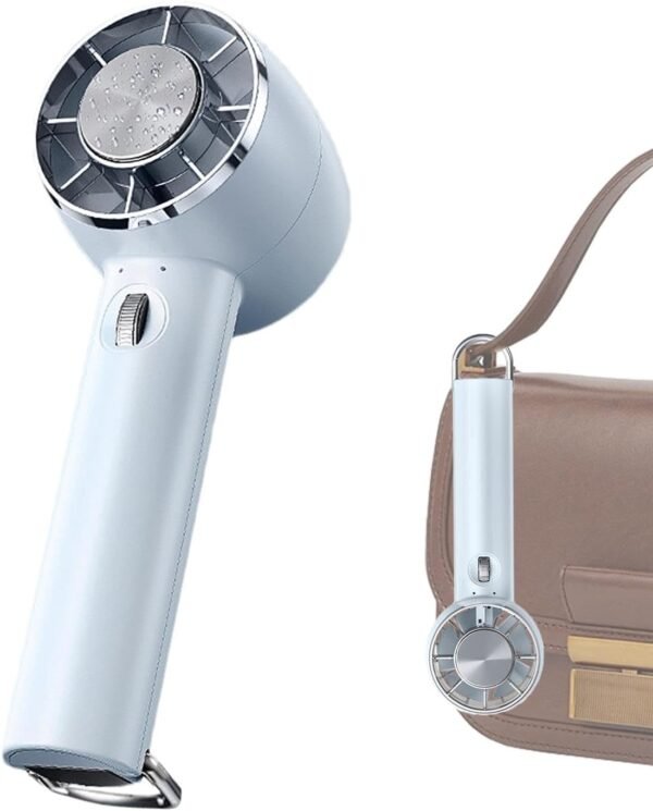 LearnLyrics Ventola portatile, piccola ventola di raffreddamento, ventilatore portatile, ventilatore personale con tecnologia di raffreddamento attivo, 3 velocità del, ventilatore, da