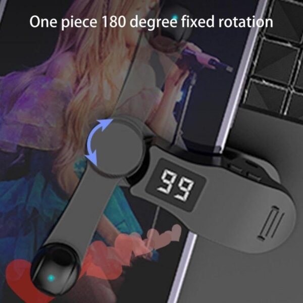 Schermo Auto Clicker per Smart Phone, Tapper schermo per telefono Apps Video Live Streaming Gadget Fast Click Simulazione dito continuo clic per trasmissioni in diretta, giochi (Rosa) - Image 5