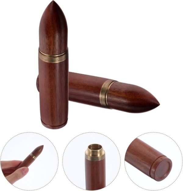 MUCKLILY 5 Set Scatola di Stuzzicadenti in Legno Gadget Tecnologia Cavo Distributore Macchina Dentifricio Banca Auto Elettronica Prodotti Accessori Porta Stuzzicadenti di Legno 5 Pezzi * 5 - Image 9