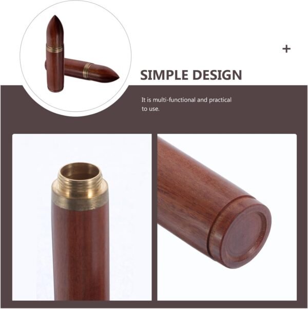 MUCKLILY 5 Set Scatola di Stuzzicadenti in Legno Gadget Tecnologia Cavo Distributore Macchina Dentifricio Banca Auto Elettronica Prodotti Accessori Porta Stuzzicadenti di Legno 5 Pezzi * 5 - Image 3