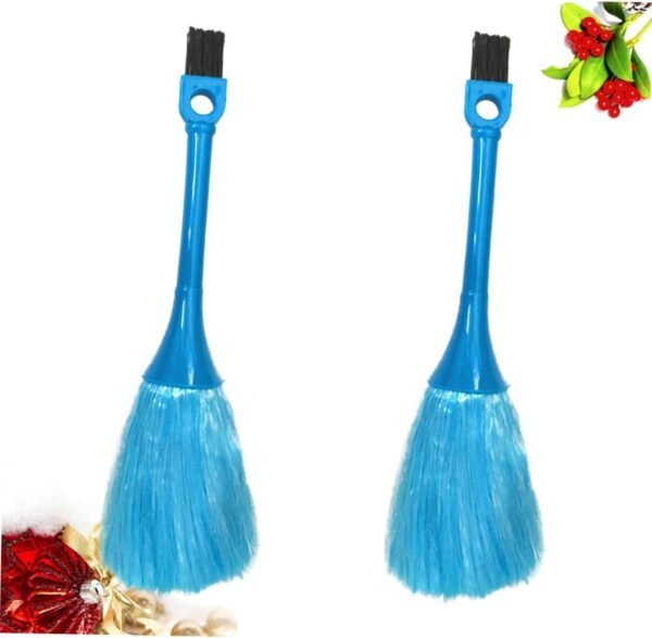 HOMSFOU 2 Pz spazzola per la pulizia della casa auto ricariche Gadget scopa cleaning brush spazzola pulizie pennello rimuovere la spazzola per la polvere spazzola elettronica pulita - Image 3