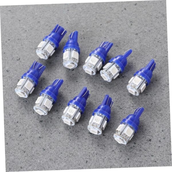 ULTECHNOVO Kit Di Illuminazione Per Auto A Led Da 2 Set: Lampadine T10 Con Tecnologia Di Errore 5050 5smd Facile Da Installare Per Luci Di Retromarcia Laterali Per Targa Baule 10 Pezzi*2 - Image 4