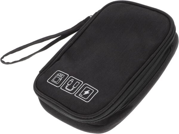 HOMSFOU Mini Borsa Organizer Da Viaggio Per Cavi Per Riporre I Cavi Elettronici Facile Organizzazione Degli Accessori