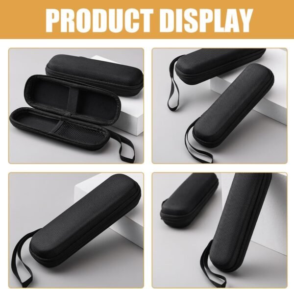 HOMSFOU 2 Pz custodia portatile marsupio bloccabile borsa tecnologica kit borsa frigo cavo custodia tablet case tablet piccola custodia per cavi piccolo organizer per auricolari eva Black - Image 6