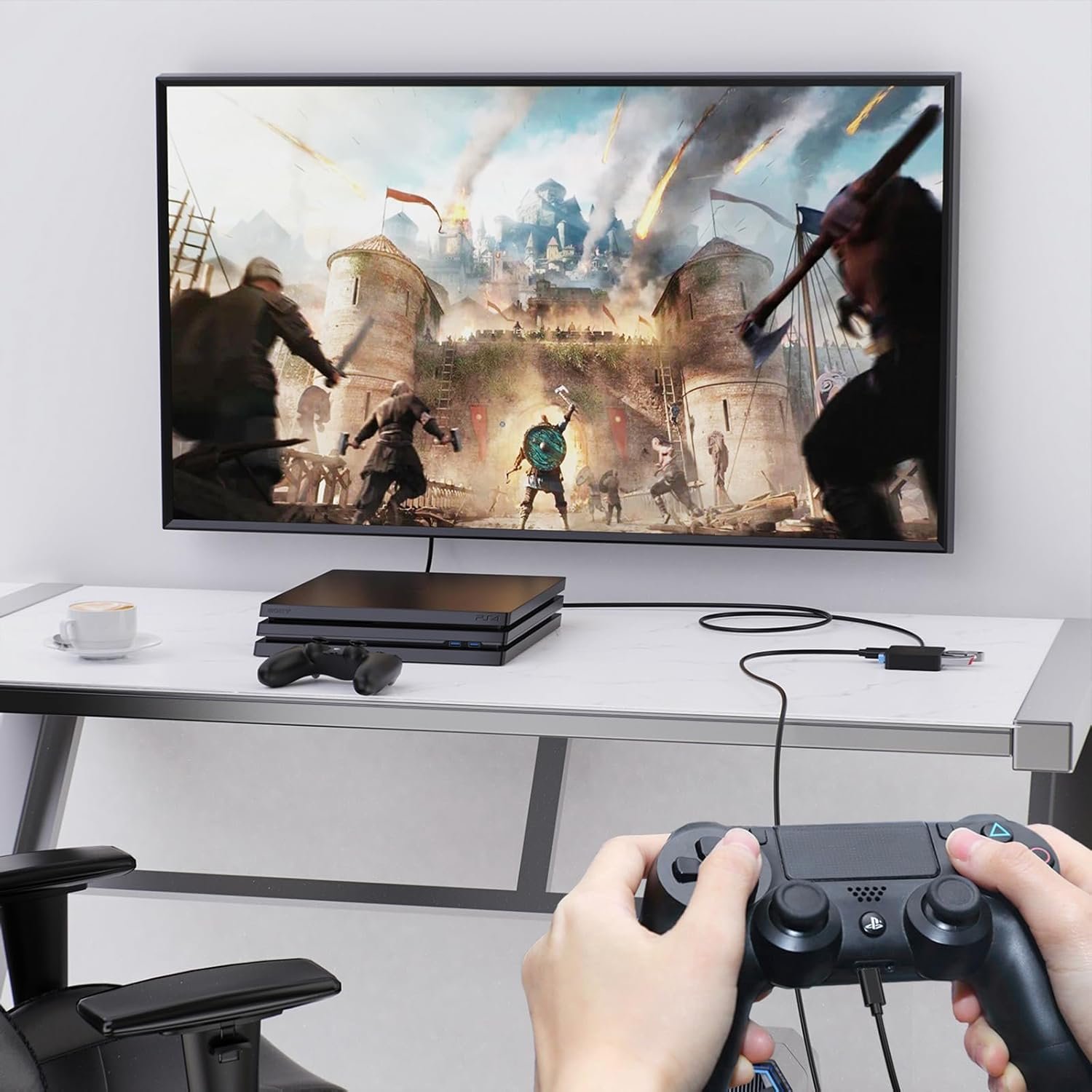 ICZI Hub USB 3.0, Multipresa 4 Porte Estensione Sdoppiatore Dati USB con Cavo Lungo 120cm Adatto per MacBook Pro, Mac Mini, iMac, Surface. - Image 6