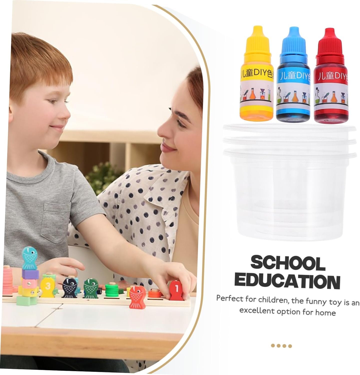 Vaguelly Kit Di Giocattoli Sensoriali Per Bambini - Set Di Giocattoli Per Mescolare Progetti Scientifici Set Di Gioco Per Il Trasferimento Del Per L'istruzione Scolastica E Domestica - Image 2