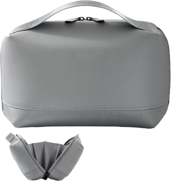 Organizzatori di cavi da viaggio, Organizzatori di gadget USB digitali, Borse portatili per cavi da viaggio, Scatola portaoggetti per caricabatterie, Organizzatore tecnologico antiurto per viaggi, Uom - Image 6