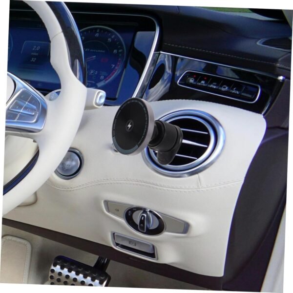 OSALADI Caricabatteria Per Auto Stazione Di Ricarica Caricabatteria Portatile Per Telefono Supporto Per Telefono Per Auto Supporto Per Telefono Con Ricarica Wireless Accessori Per Gadget - Image 6
