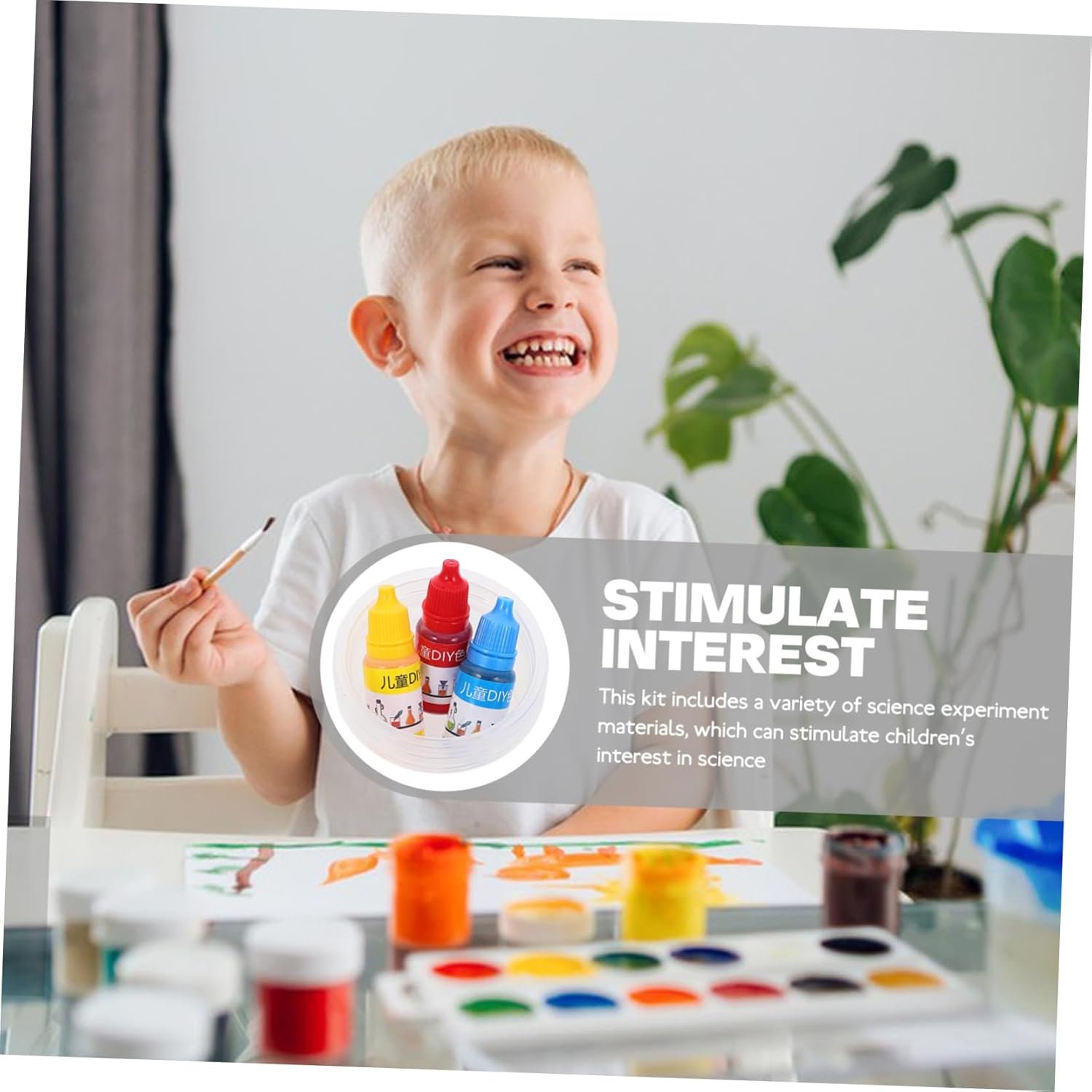 Vaguelly Kit Di Giocattoli Sensoriali Per Bambini - Set Di Giocattoli Per Mescolare Progetti Scientifici Set Di Gioco Per Il Trasferimento Del Per L'istruzione Scolastica E Domestica - Image 3