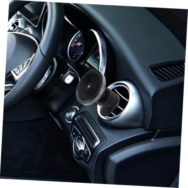 OSALADI Caricabatteria Per Auto Stazione Di Ricarica Caricabatteria Portatile Per Telefono Supporto Per Telefono Per Auto Supporto Per Telefono Con Ricarica Wireless Accessori Per Gadget - Image 4