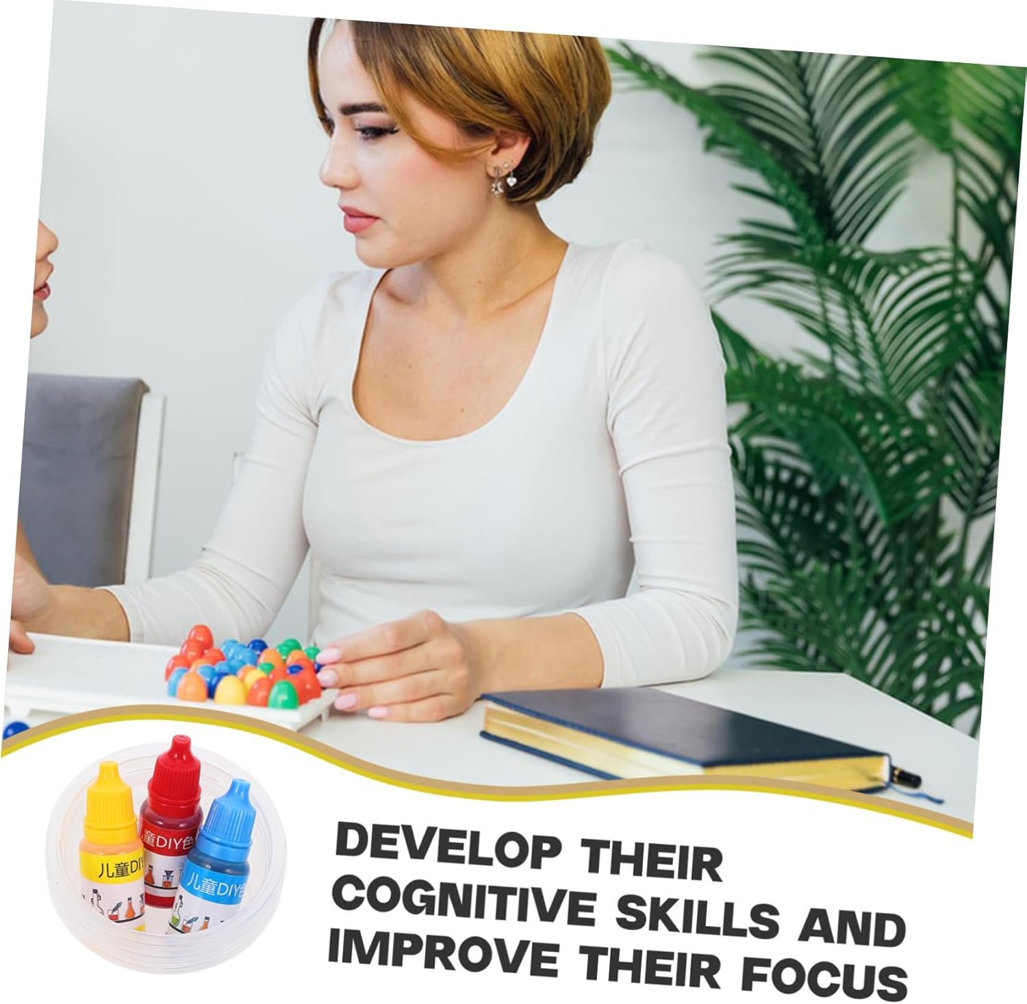 Vaguelly Kit Di Giocattoli Sensoriali Per Bambini - Set Di Giocattoli Per Mescolare Progetti Scientifici Set Di Gioco Per Il Trasferimento Del Per L'istruzione Scolastica E Domestica - Image 5