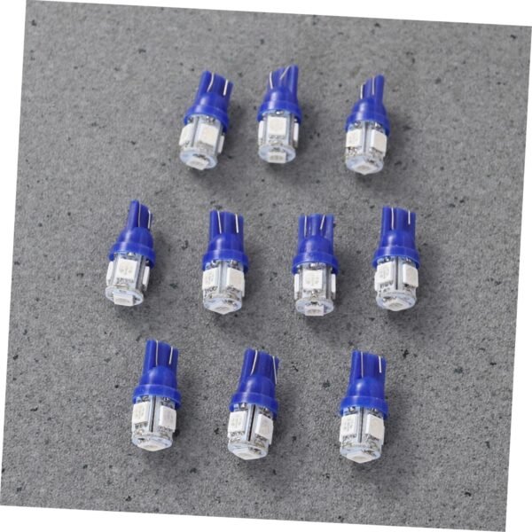 ULTECHNOVO Kit Di Illuminazione Per Auto A Led Da 2 Set: Lampadine T10 Con Tecnologia Di Errore 5050 5smd Facile Da Installare Per Luci Di Retromarcia Laterali Per Targa Baule 10 Pezzi*2 - Image 5