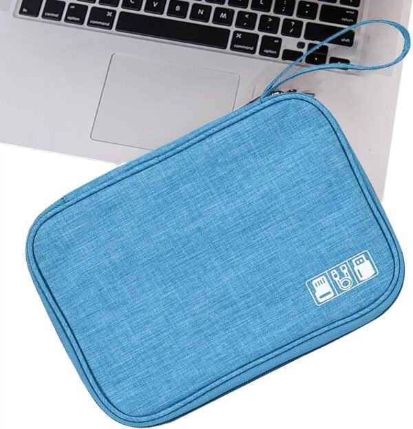Elettronica Accessori Borsa - Borsa Organizer per Cavi Portatile,Elettronica Accessori Gadget Big Bag per Cavo USB, Card, Hard Drive