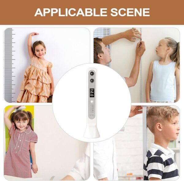 keloppasit Misurazione Altezza | Dispositivo Digitale Portatile Per Misurazione Altezza Bambini | Strumento Portatile A Ultrasuoni Digitale Per Monitoraggio Crescita Bambini Ragazzi Casa Controllo - Image 4