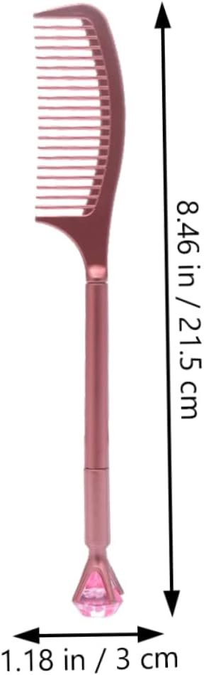 PLAFOPE 8 Pezzi/1 Set Penna A Sfera A Pettine Diamantato Per Studenti Divertente Personalità Cancelleria Per Ufficio - Image 5