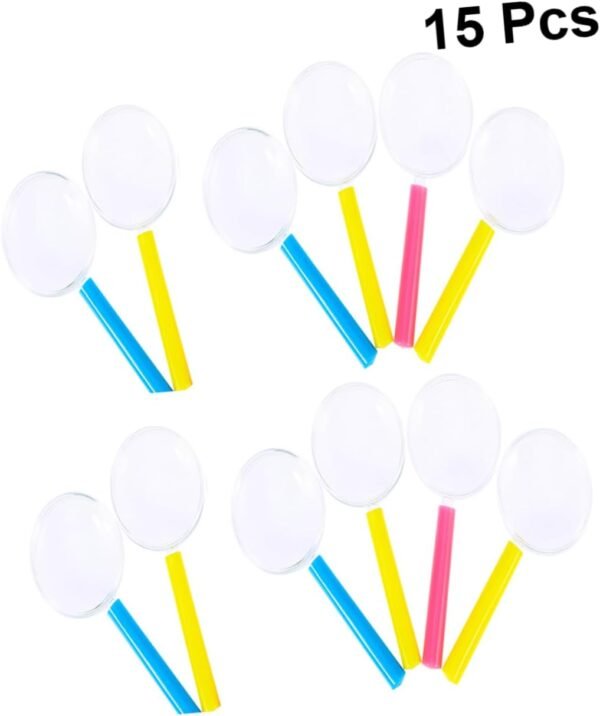 Healeved Lenti Dingrandimento Portatili Per Bambini - 15 Lenti Dingrandimento 3x Perfette Per Francobolli Mappe Esplorazione Scientifica E Tecnologica - Image 8