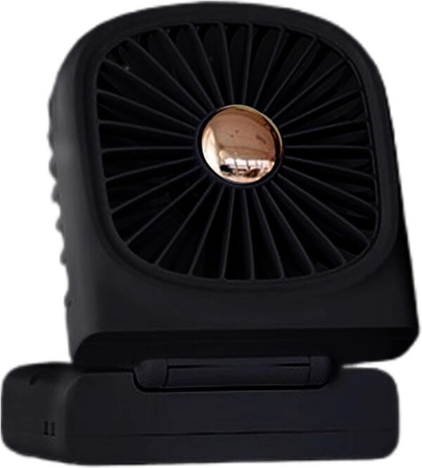 Arroopu Ventilatore personale portatile – ventilatore pieghevole con display digitale | gadget rinfrescante, ventilatore di raffreddamento per camera da letto, casa, scrivania, campeggio