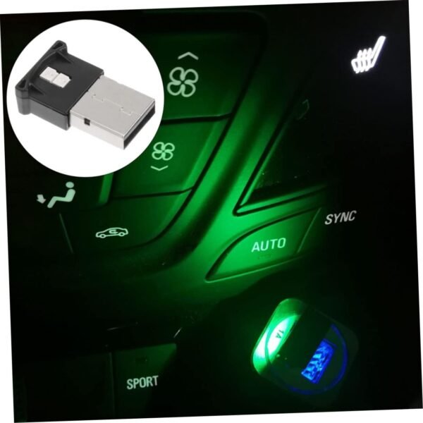 BAZEITFLOW Luce USB Rgb per Auto e Interni Ambientale Decorativa Portatile Luce Atmosferica e Multifunzionale per Illuminazione e Auto - Image 9