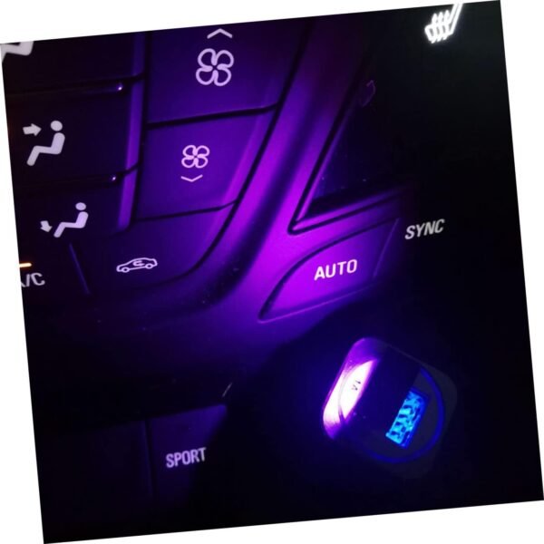 BAZEITFLOW Luce USB Rgb per Auto e Interni Ambientale Decorativa Portatile Luce Atmosferica e Multifunzionale per Illuminazione e Auto - Image 5