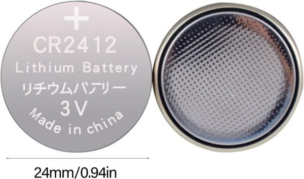 YUGSHNKFC CR2412 BATTERIE BATTANI LITITIO 3V Batteria CELLA CELLA per Chiavi Auto Dispositivi Elettronici per Auto Controlla - Image 8