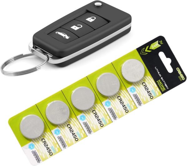 YUGSHNKFC 5/10 CR2450 3V Batterie A Moneta Litio capacità Batteria CR2450 per Tasto Auto E Dispositivi Elettronici - Image 9