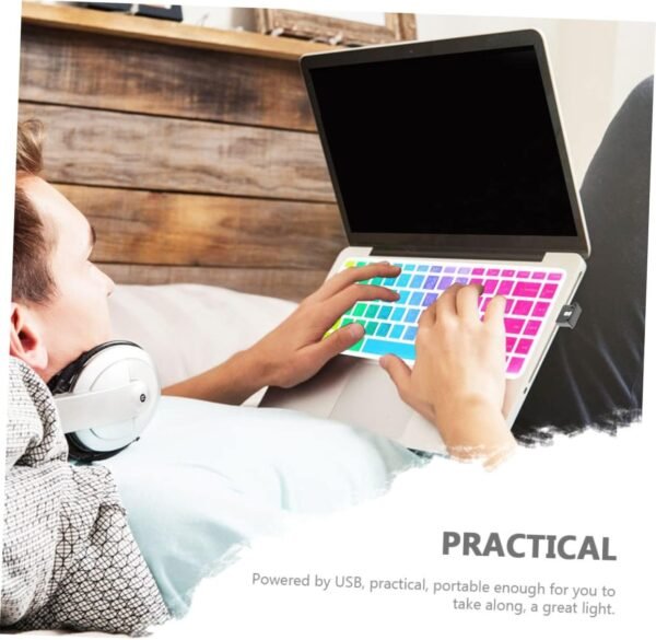 BAZEITFLOW Luce USB Rgb per Auto e Interni Ambientale Decorativa Portatile Luce Atmosferica e Multifunzionale per Illuminazione e Auto - Image 8