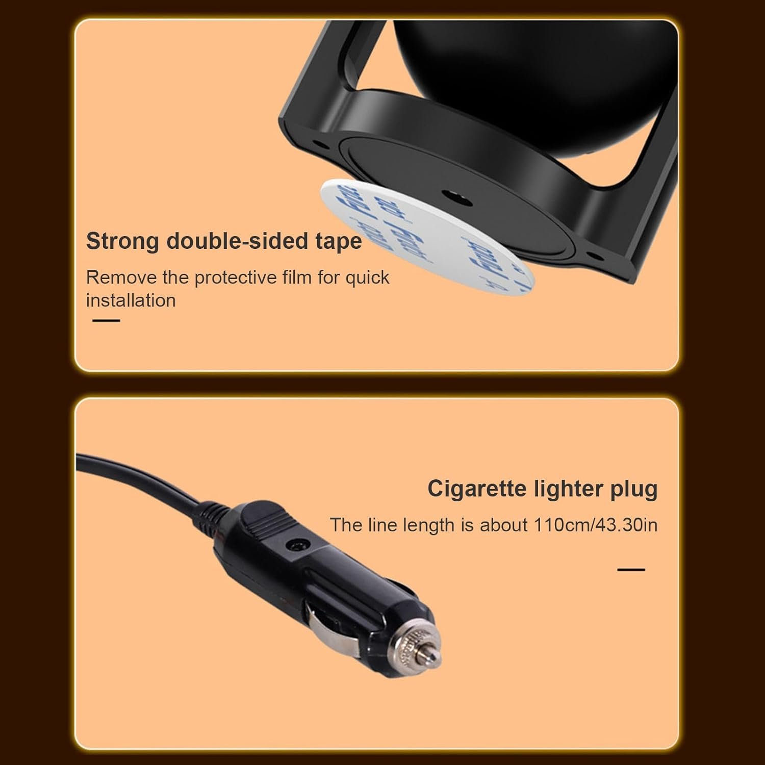 Morain 12V/24V Auto Camion Riscaldatore Elettrico Soffiante Ventilatore Sbrinatore Ventilatore Riscaldamento Portatile Parabrezza Defogger Riscaldamento - Image 8