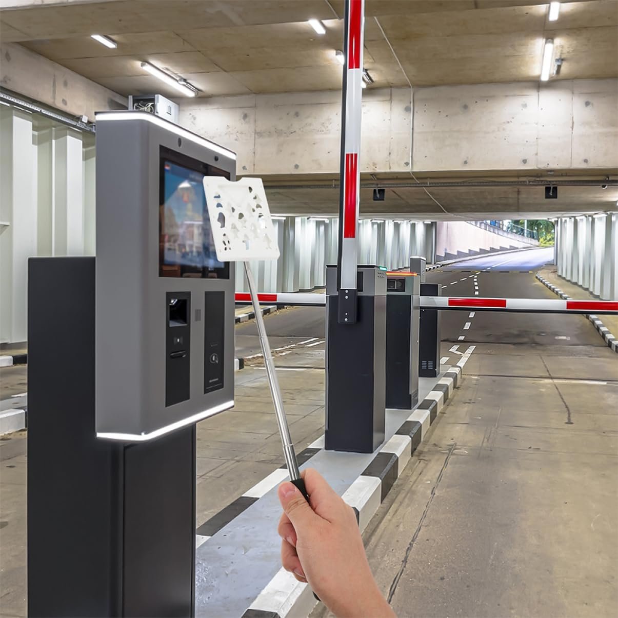 CHICAMPERA Portacarte Telescopico Per Pagamenti Auto Parcheggi e Garage Design Elegante e Robusto Strumento Per Pedaggio Senza Contatto Per Centri Commerciali e Parcheggi Pubblici - Image 6