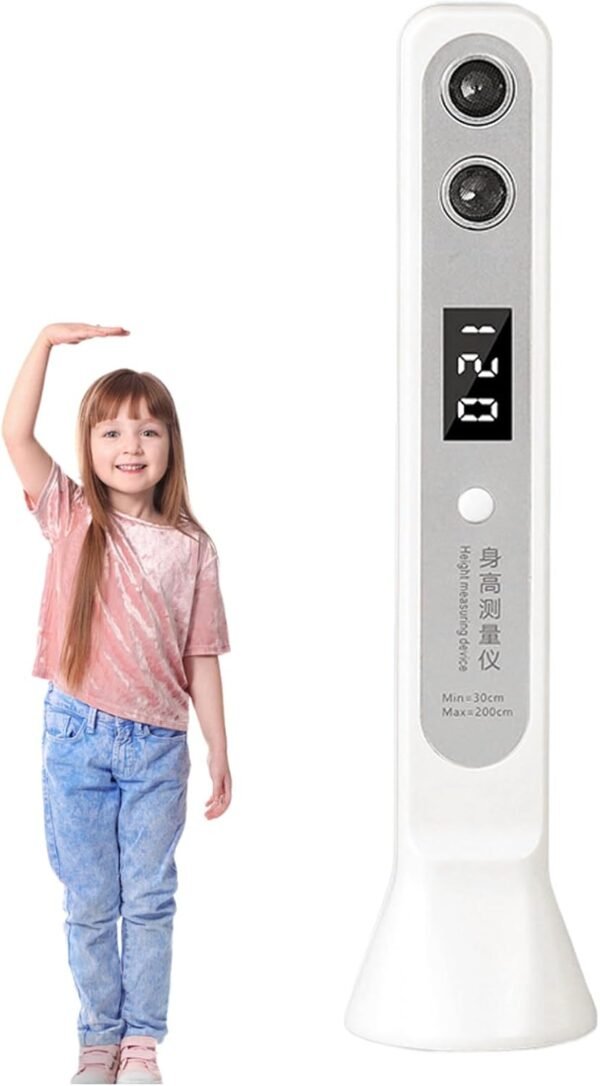 Misuratore Di Altezza Per Bambini,Rilevatore Crescita Versatile per Bambini | Strumento Digitale Portatile con Tecnologia Ultrasonica per Controllo Rapido, Uso Domestico e Viaggio, Monitoraggio Evolut