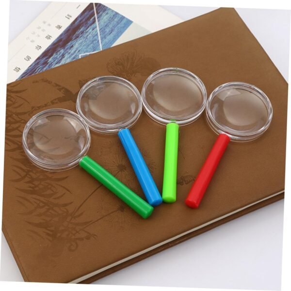 Healeved Lenti Dingrandimento Portatili Per Bambini - 15 Lenti Dingrandimento 3x Perfette Per Francobolli Mappe Esplorazione Scientifica E Tecnologica - Image 2
