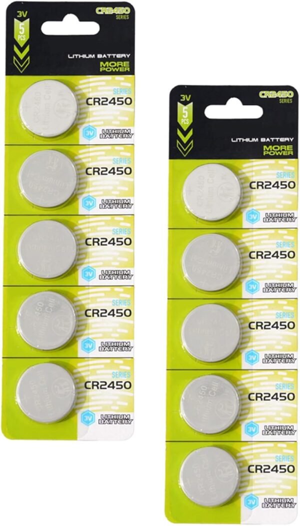YUGSHNKFC 5/10 CR2450 3V Batterie A Moneta Litio capacità Batteria CR2450 per Tasto Auto E Dispositivi Elettronici - Image 7