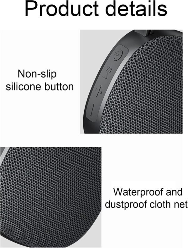 Altoparlante Senza Fili - Altoparlante da Campeggio | Audio Stereo Senza Fili per Auto Casa Feste all'Aperto e Giardino con Tecnologia Magnetica - Image 5