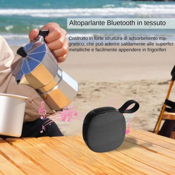 Altoparlante Senza Fili - Altoparlante da Campeggio | Audio Stereo Senza Fili per Auto Casa Feste all'Aperto e Giardino con Tecnologia Magnetica - Image 8