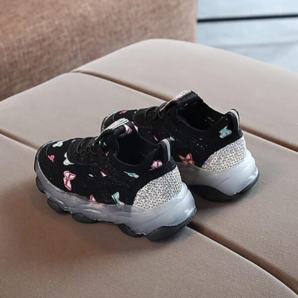 Generico Sportschuhe da Bambina e Ragazzo Scarpe LED con Luci per Ginnastica Luminose Primavera/Estate Colorato Scuola Ragazze Sneakers Comode Running Corsa Regali Bambini - Image 4