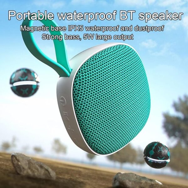 Altoparlante da Esterno,Altoparlante da Campeggio | Audio Stereo Senza Fili per Auto Casa Feste all'Aperto e Giardino con Tecnologia Magnetica - Image 4