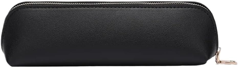 SDGBCXD Astuccio per matite, 1 Astuccio portapenne in Pelle, Piccolo Astuccio portapenne in Pelle, Astuccio portapenne for Ufficio, for la Scuola(Black)