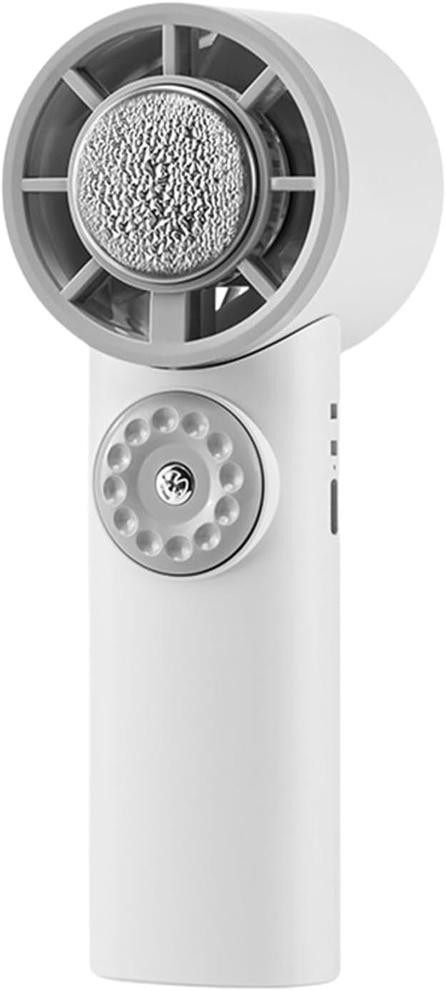 Kasmole Ventilatore Rinfrescante Con Ghiaccio | Ventilatore Personale Ricaricabile USB,Dispositivo Di Raffreddamento Silenzioso Ricaricabile USB per Casa Campeggio Interni Lavori Viaggio Spiaggia