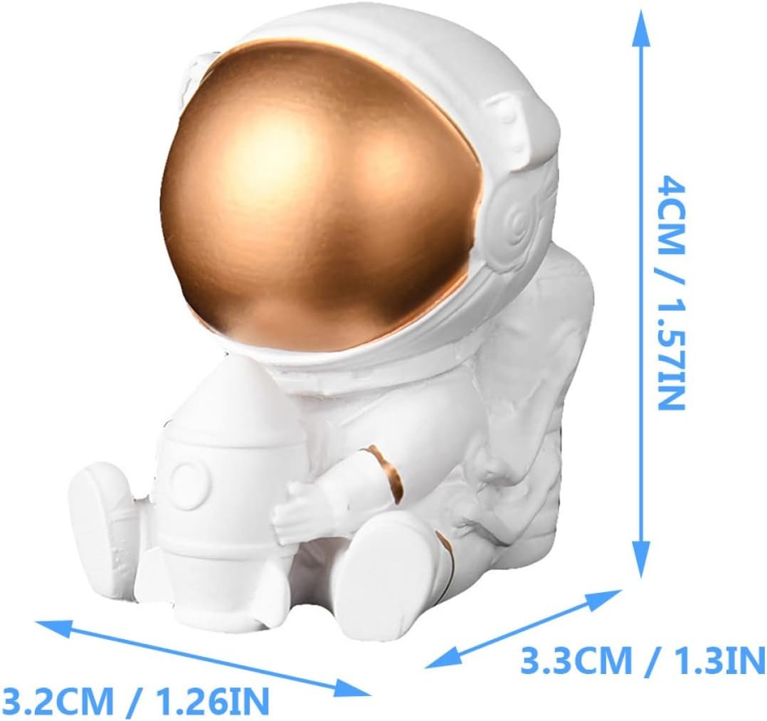 GOOHOCHY Statuetta Resina per Decorazioni da Scrivania Gadget per Tema per Appassionati e Tecnologia - Image 4