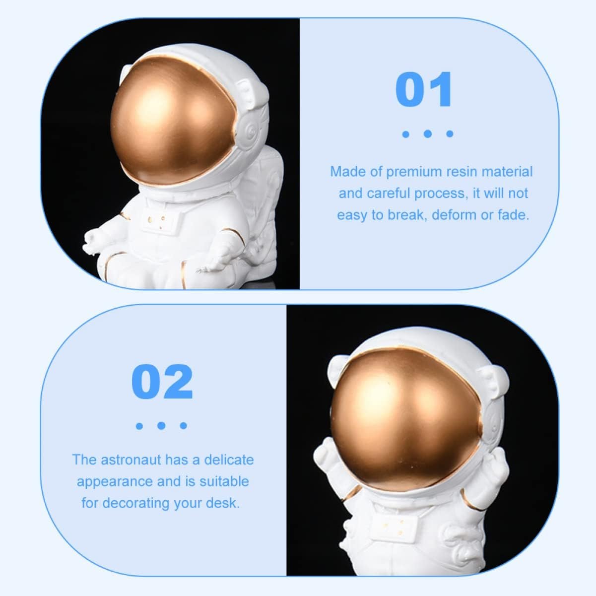 GOOHOCHY Statuetta Resina per Decorazioni da Scrivania Gadget per Tema per Appassionati e Tecnologia - Image 7