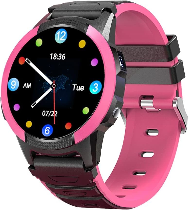 SaveFamily SLIM 4G - Smartwatch per bambini con videochiamata, chiamata, chat, pulsante SOS, cronometro e pedometro. Impermeabilità IP67. Design moderno e discreto