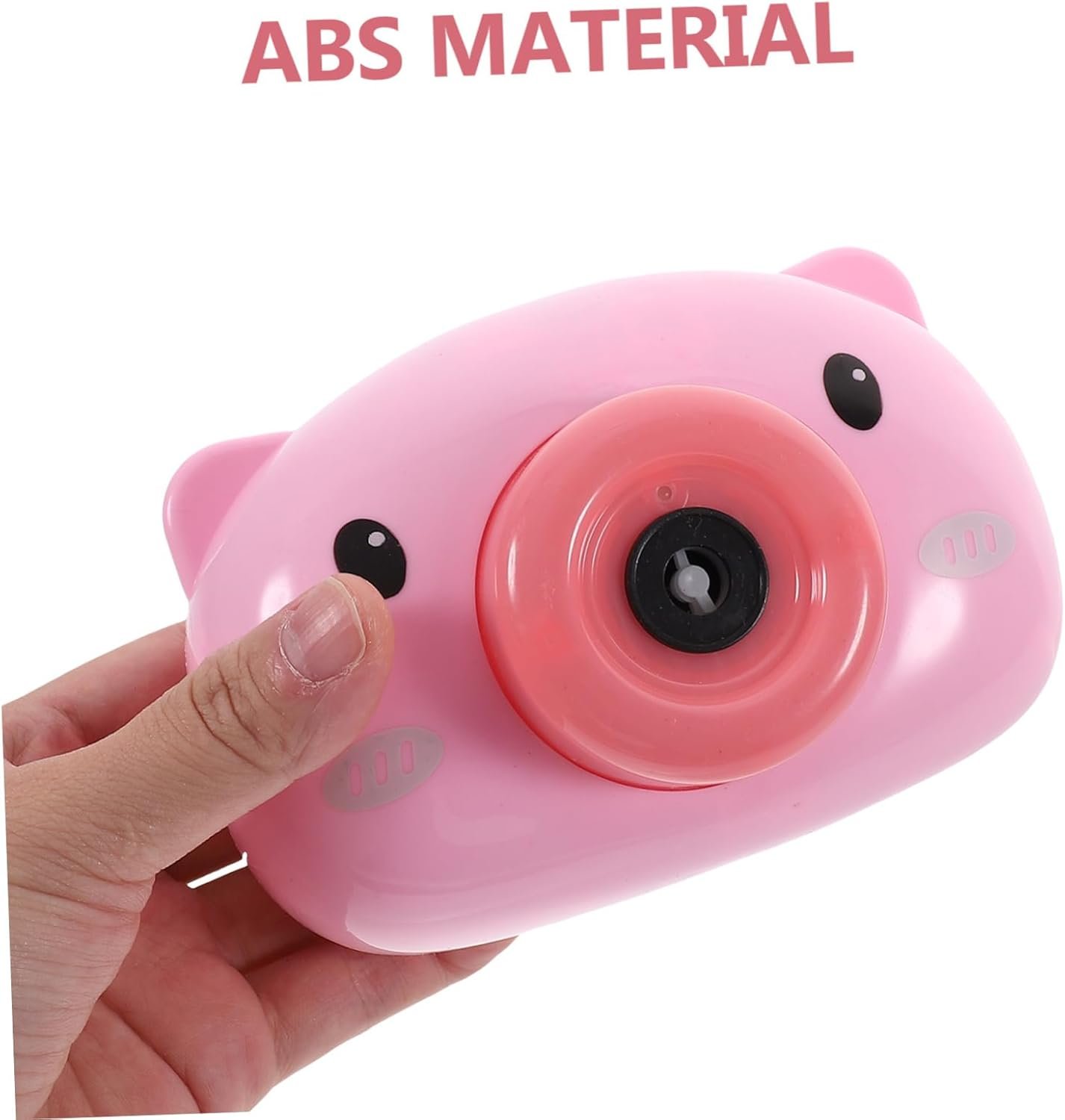 Vaguelly Set Di Macchine Per Bolle Elettriche Per Bambini Ragazze Amici Giocattolo Per Bolle Di Cartone Animato A Forma Di Maialino Per Feste - Image 4