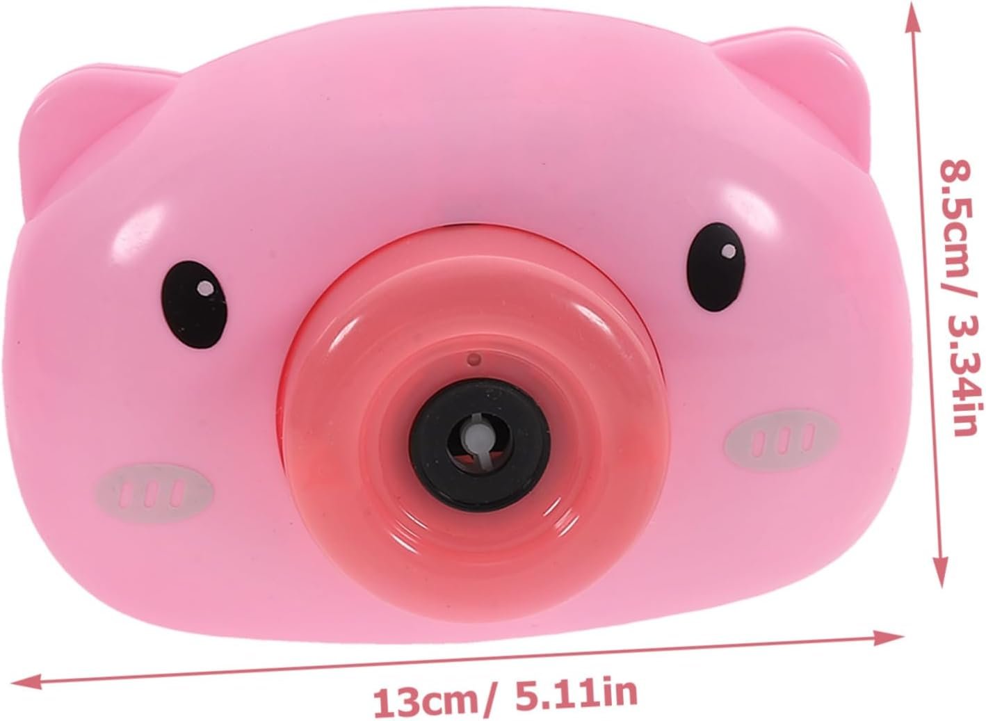 Vaguelly Set Di Macchine Per Bolle Elettriche Per Bambini Ragazze Amici Giocattolo Per Bolle Di Cartone Animato A Forma Di Maialino Per Feste - Image 2