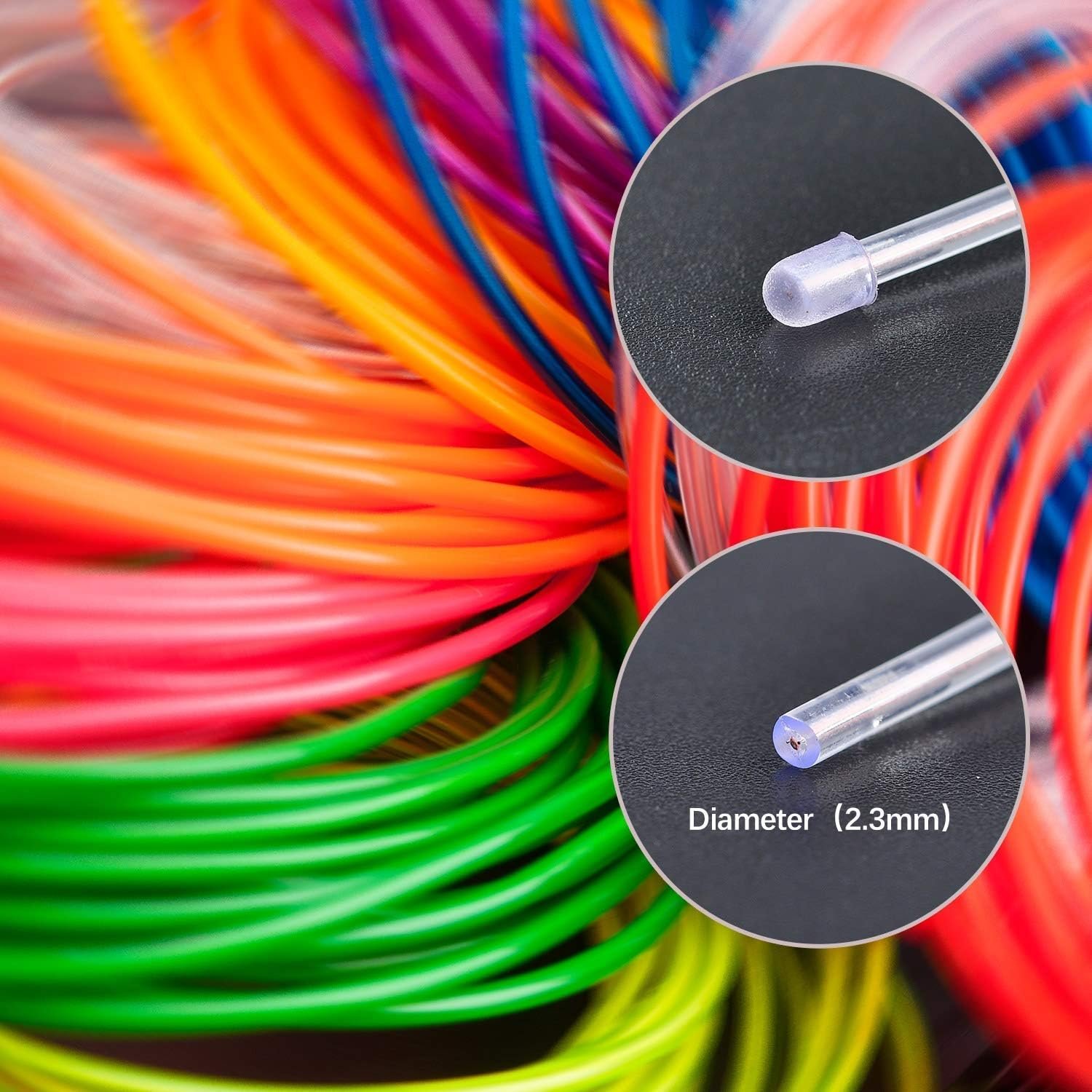 Kmruazre El Wire Neon Lights Luci a Tubo Multicolori Ad Alta Luminosità Alimentate a Batteria Per La Festa Di Natale Decorazione Da Pub Per Interni All'Aperto (5x1m, Rosso) - Image 5