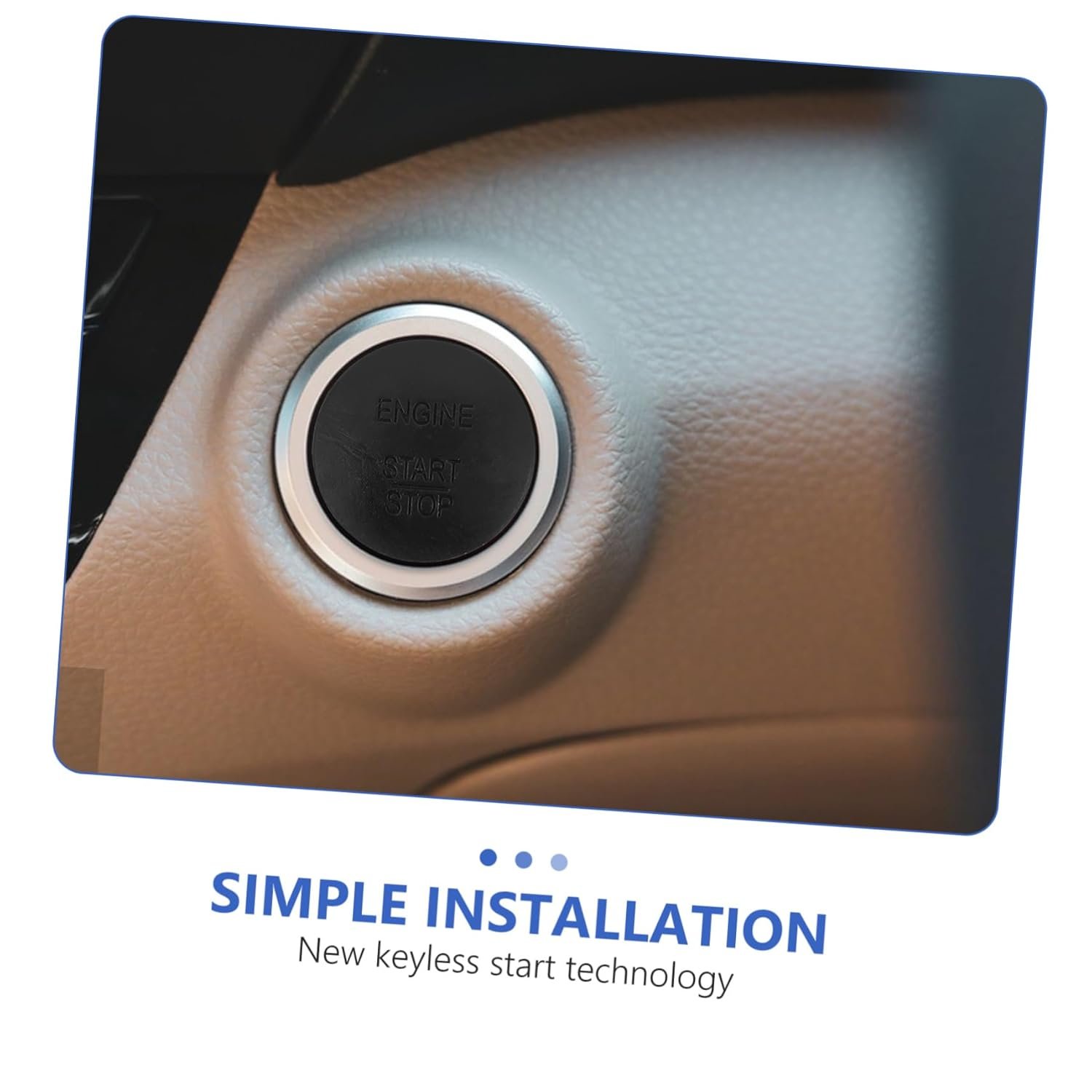 VALICLUD Pulsante Avviamento Per Auto Interruttore Accensione Keyless Compatibile Con Mercedes Facile Installazione e Design Tecnologia Per Accensione Senza Chiave - Image 7