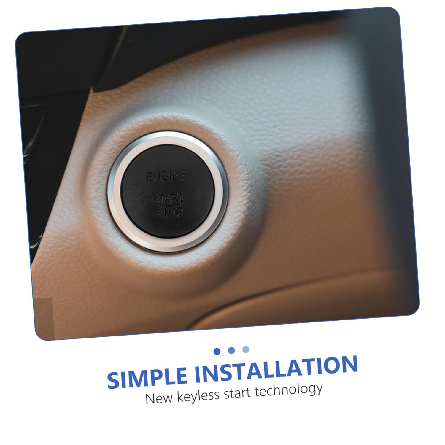 GRADENEVE Avviamento Chiave Per Interruttore Push Start Con Tecnologia Avanzata e Resistente Facile Installazione e Compatibile Con Tutti Auto - Image 7