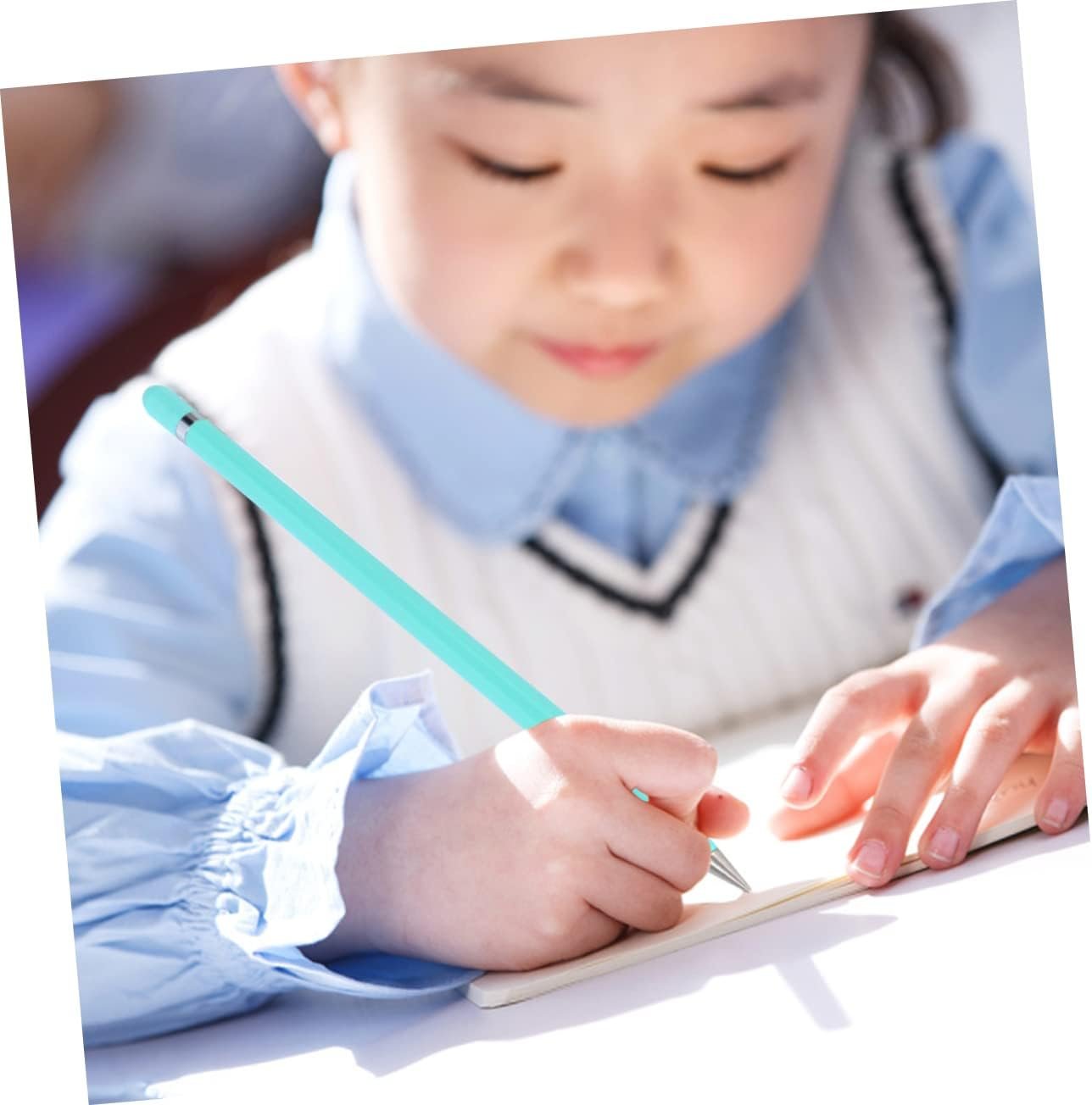 NUOBESTY matite meccaniche matite automatiche che disegnano matite senza per shool da ufficio azzurro - Image 3